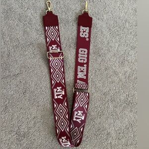 Texas A&M purse strap